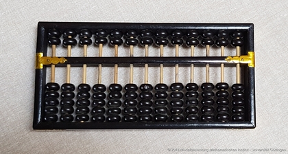 Suanpan (chinese abacus)