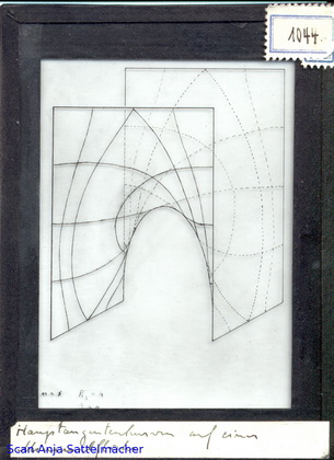 Slide: Main tangent curves on a minimal surface