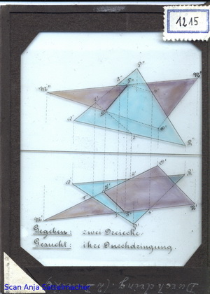 Slide: Penetration of two triangles