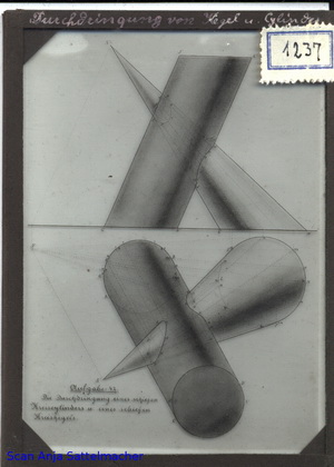 Slide: Penetration of cone and cylinder