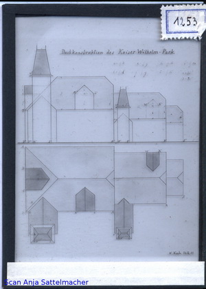 Slide: Roof construction of the Kaiser Wilhelm park