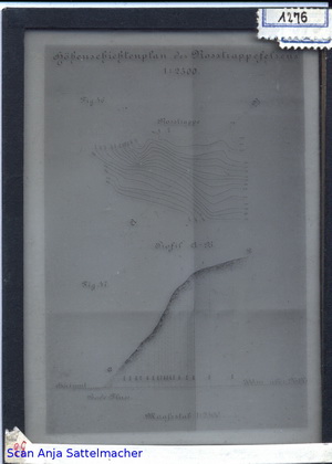 Slide: Hypsometric layer map of the Rosstrappe cliff