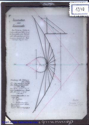 Slide: Construction of a solar clock