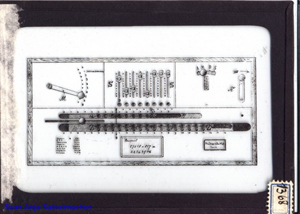 Slide: Millionär calculating machine