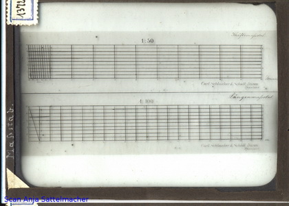 Slide: Proportional measuring rod