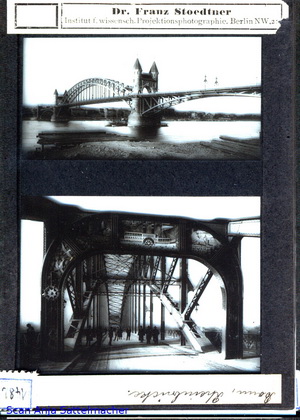 Slide: Rhine bridge in Bonn