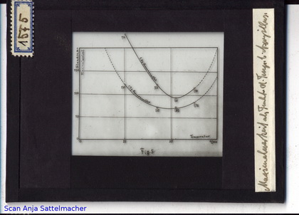 Slide: Maximum value time as function of the temperature of aspergillus niger