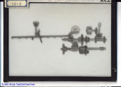 Slide belongig to the calculating machine Rheinmetall 