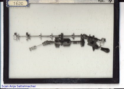 Slide belongig to the calculating machine Rheinmetall 