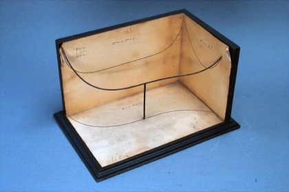 The types of the development of a space curve at a small scale