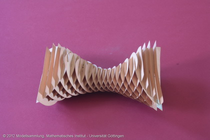 Single-leaf hyperboloids