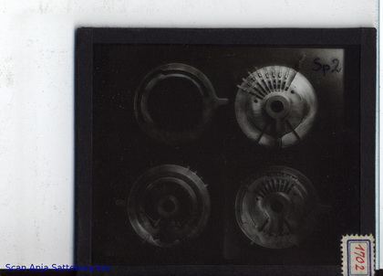 Slide belonging to the Brunsviga calculating machine