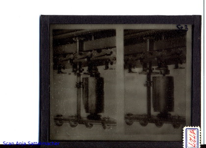 Slide belonging to the Burkhardt calculating machine