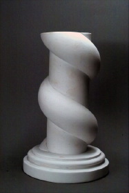 Helicoid of constant positive curvature