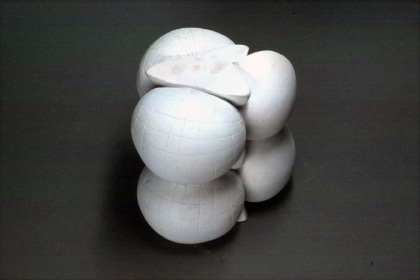 Enneper surface of constant positive curvature, cyclic type