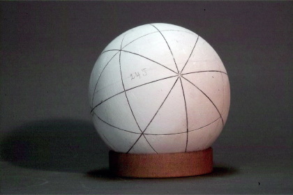 Tetrahedron-, octahedron-, icosahedron-division on the spherical surface