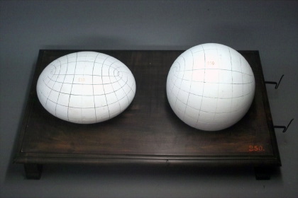 Conform mapping of the ellipsoid on the sphere
