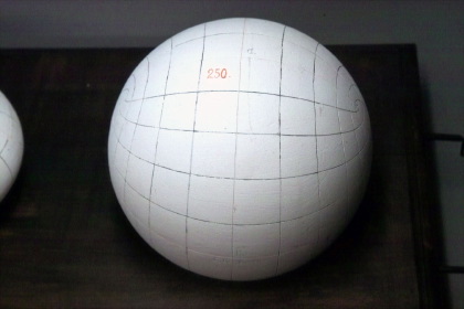 Conform mapping of the ellipsoid on the sphere