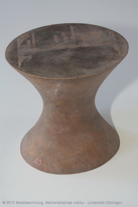 Single-leaf hyperboloid