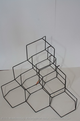 Gitter des Diamanten und der zugehörigen Kugelpackung
