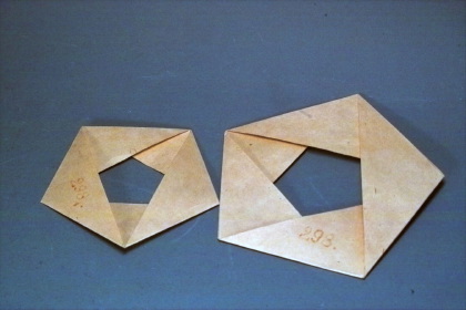 Three Möbius strips