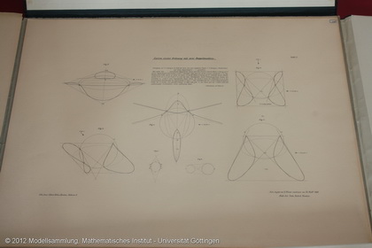 3 plaques about plane curves of 4. order with 2 colons