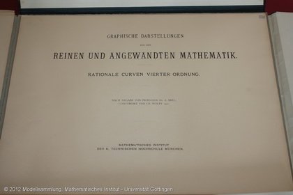 6 plaques about rational plane curves of 4. order