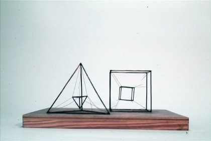 Projection of the four-dimensional 8-cell