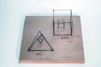 Projection of the four-dimensional 8-cell