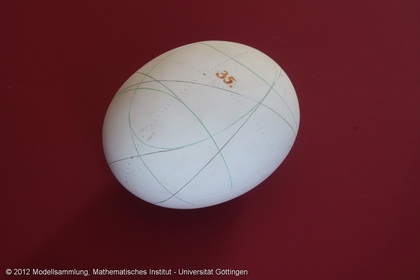 Triaxial ellipsoid with geodetic lines and its envelops