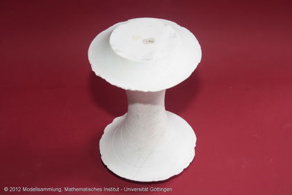 Rotating surface of constant negative curvature