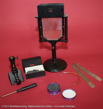 Fluid element instrument according to Hele-Shaw