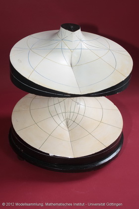 Minimal surface with lemniscate as geodetic line