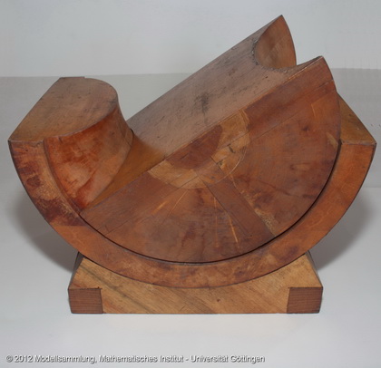 Rotational surfaces of constant negative curvature