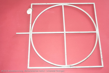 Multiple large ellipses out of aluminum wire
