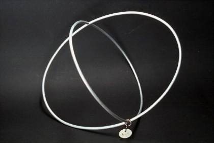 Multiple large ellipses out of aluminum wire