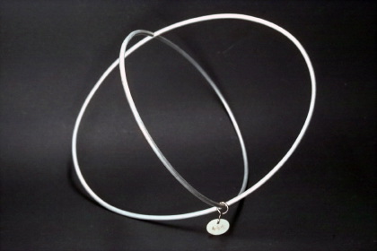 Multiple large ellipses out of aluminum wire
