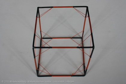 Cube with inscribed truncated cube