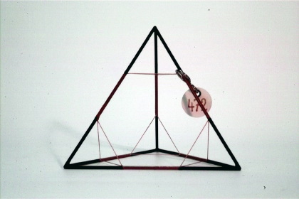 Tetrahedron with inscribed truncated  tetrahedron