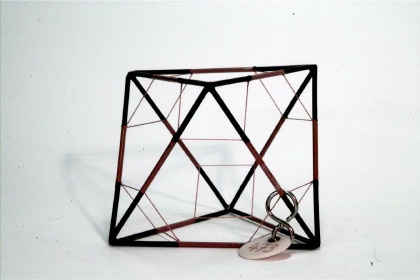 Octahedron with inscribed truncated octahedron
