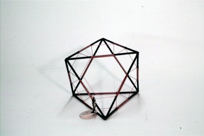Octahedron with inscribed truncated octahedron