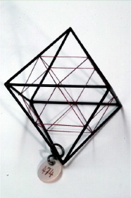 Octahedron with inscribed cuboctahedron