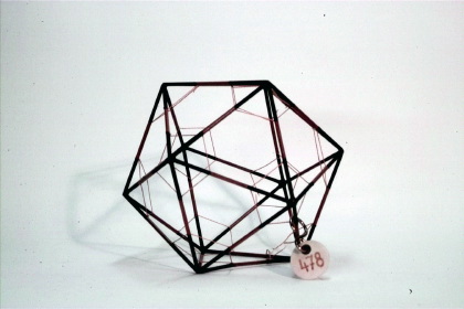 Icosahedron with inscribed truncated icosahedron