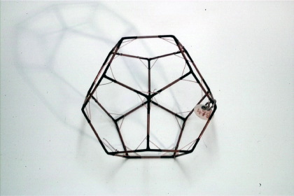 Dodecahedron with inscribed truncated dodecahedron