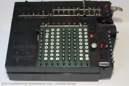 Calculating machine Archimedes