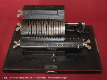 Rechenmaschine Brunsviga System Trinks