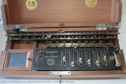 Calculating machine Burkhardt-Arithmometer