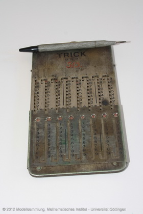 Calculating machine Trick