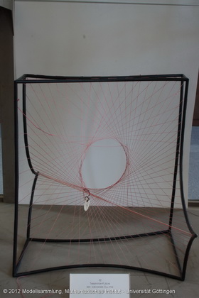 Tangent surface of the cubic ellipse