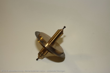 Stability of a wheel via implemented gyro